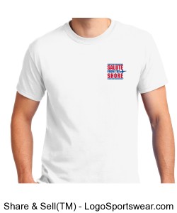 Gildan Adult T-shirt - Front and Back Design Zoom